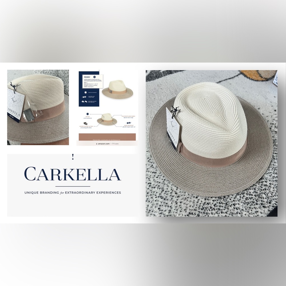 by Wallaroo Perry Fedora – UPF 50+, UNISEXLightweight, Adjustable, Packable.